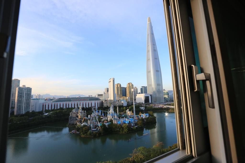 Lotte World Lake View Loft Seul Exterior foto